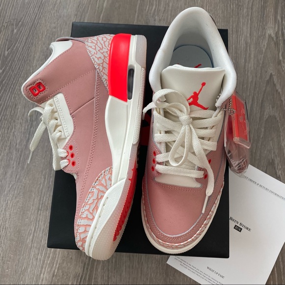 SOLD Jordan 3 Retro “Rust Pink” - Picture 3 of 10